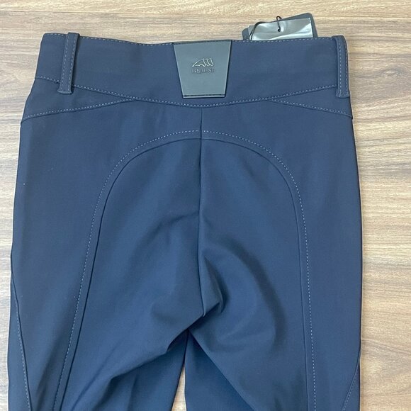 Equiline Women's B-Move Knee Patch Breeches - Navy - US 20 IT 36 - Picture 7 of 8